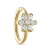 Amella Jewels 10k Gold Cubic Zirconia Flower Septum Clicker Nose Ring -Cheap AmeriLeather Store 5851021