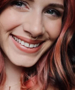 Amella Jewels 10K Gold Beaded Shape Clicker Nose Ring 8 Amella Jewels 10K Gold Beaded Shape Clicker Nose Ring -Cheap AmeriLeather Store 5851023 ALT2