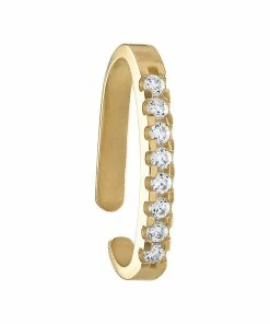Amella Jewels 14k Gold Cubic Zirconia Ear Wrap