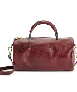 AmeriLeather Cyrus Leather Tube Handbag