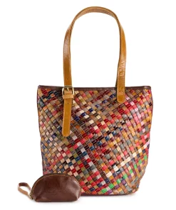 AmeriLeather Rosanna Leather Tote Bag