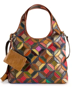 AmeriLeather Hugo Leather Tote Bag