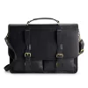 AmeriLeather Heritage Leather Briefcase Bag -Cheap AmeriLeather Store 5989774 Black