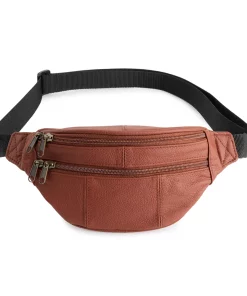 AmeriLeather Leather Fanny Pack