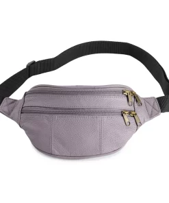 AmeriLeather Leather Fanny Pack -Cheap AmeriLeather Store 5989779 Lavender