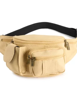 AmeriLeather Leather Fanny Pack