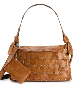 AmeriLeather Miao Leather Shoulder Bag